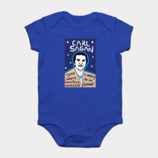 Carl Sagan Baby Bodysuit